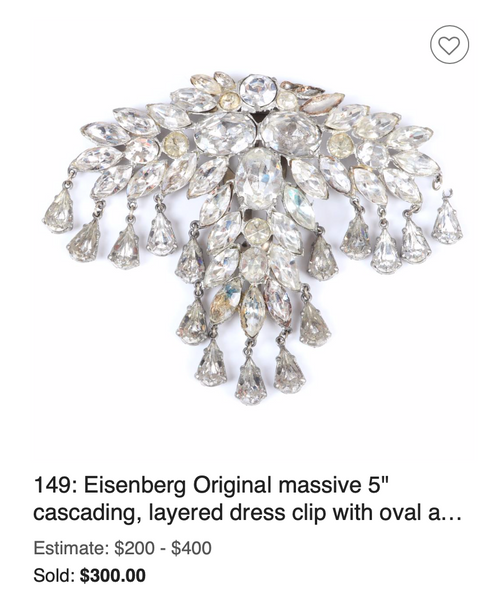 The Mystery Brooch, Eisenberg or Imposter?