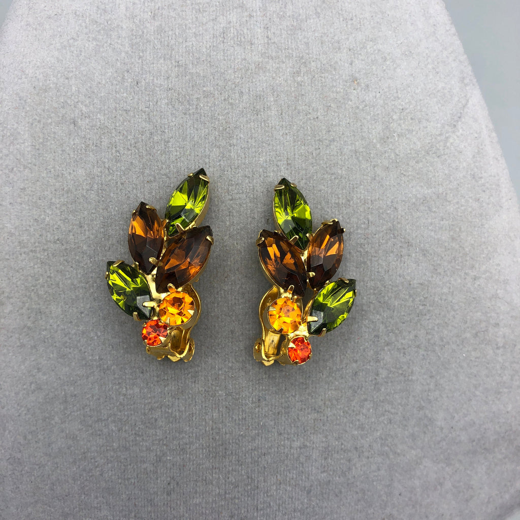 Store Vintage D&E Verified Juliana Clip On Earrings