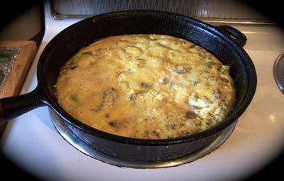Tired of scrambled eggs? Make a frittata