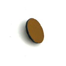 15mm Black Diamond Molded Glass Cabochon