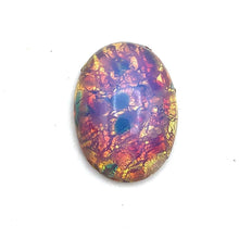 18x13 Oval Czech Glass Opal, Choose Color