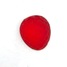 19x17 Vintage W Germany Glass Strawberry Cabochons