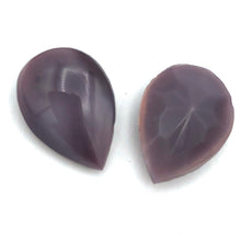 18x13 W Germany Satin Glass Pear Buff Tops, Choose Colors