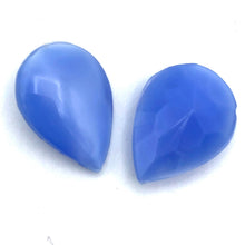 18x13 W Germany Satin Glass Pear Buff Tops, Choose Colors