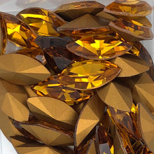 15x7 Navette Rhinestones, Choose Color