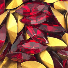 15x7 Navette Rhinestones, Choose Color