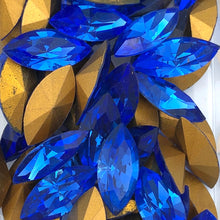 15x7 Navette Rhinestones, Choose Color