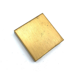 Brass Photo BiFold, 1.25" Keepsake Frame