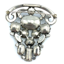 Eisenberg Original Pot Metal Brooch, 2.75" x 2.5"