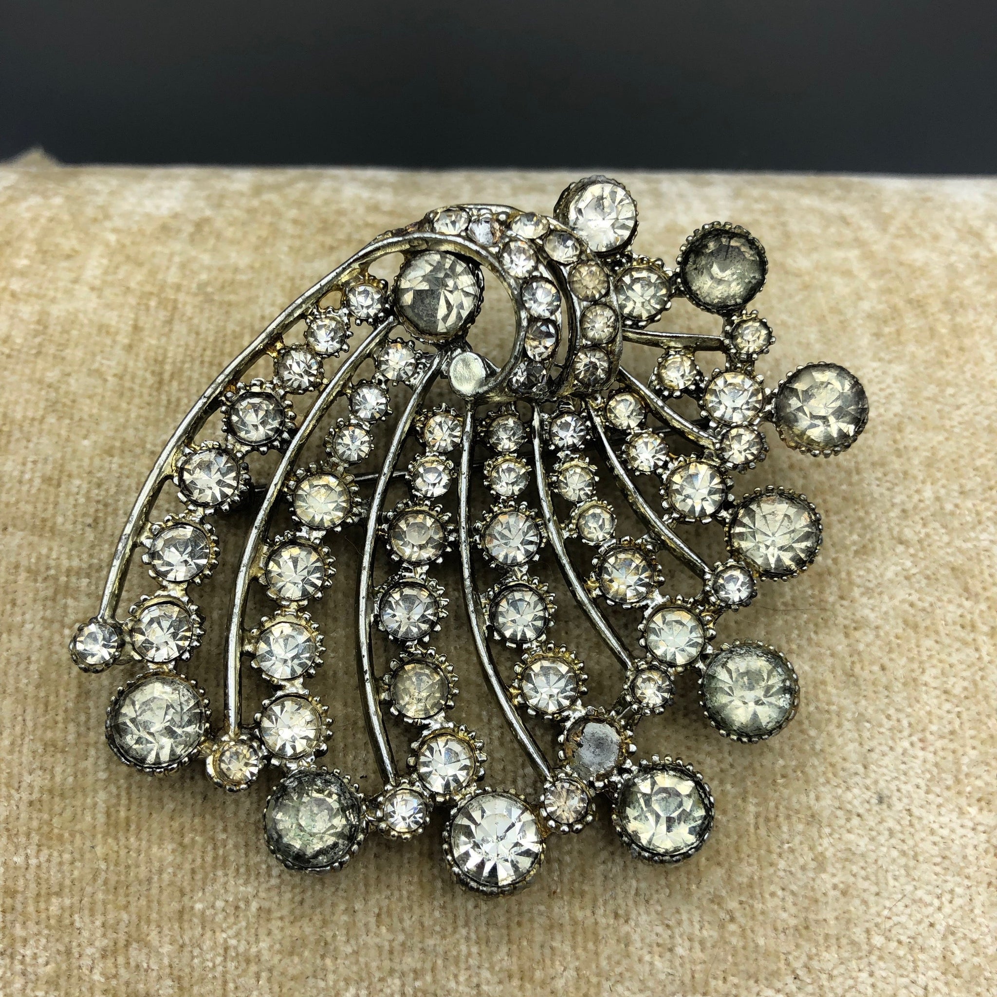 Vintage Diamond Brooch — Turner & Tatler