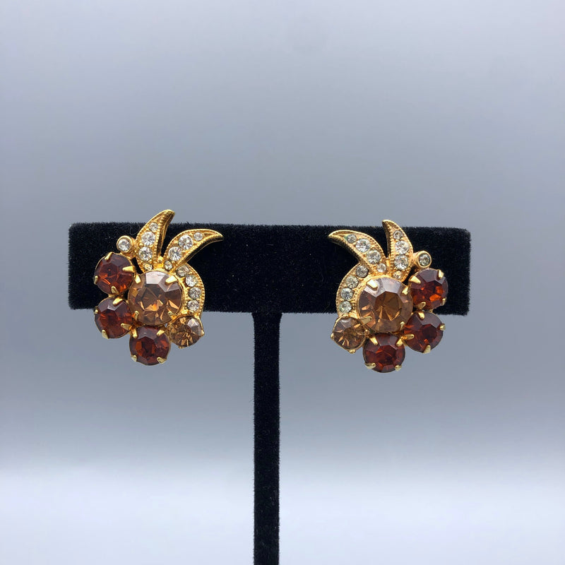 Eisenberg ice store clip on earrings