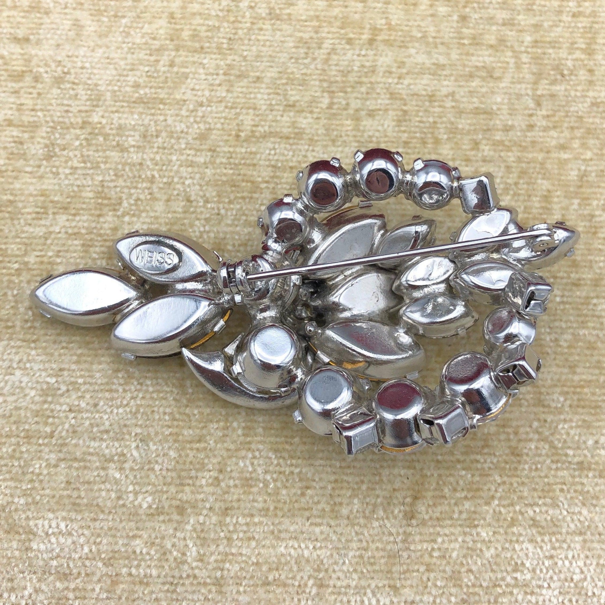 Multi Color Rhinestone Bow Brooch Pin – The Jewelry Lady's Store